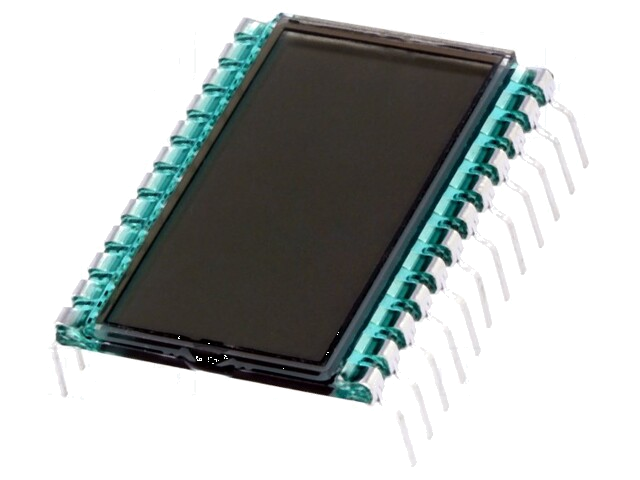Display: LCD; 7-segment; STN Positive; A.cijfers: 3; -20÷70°C Display: LCD; 7-segment; STN Positive; A.cijfers: 3; -20÷70°C